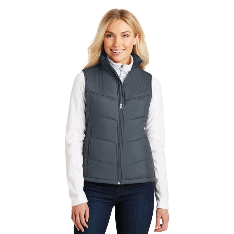 Port Authority Women's Puffy Vest. 6