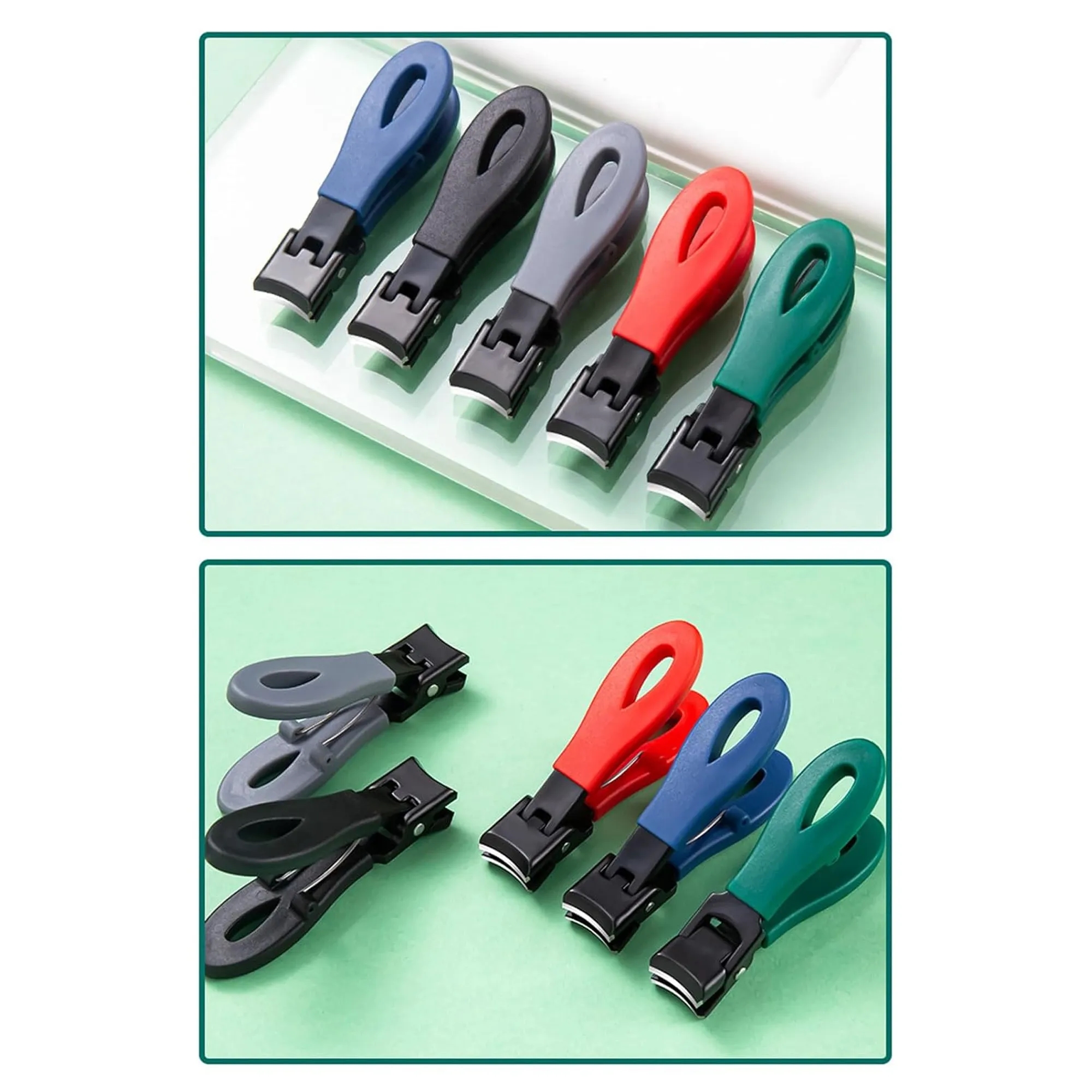 Anti-Splash Toenail Fingernail Clippers 2