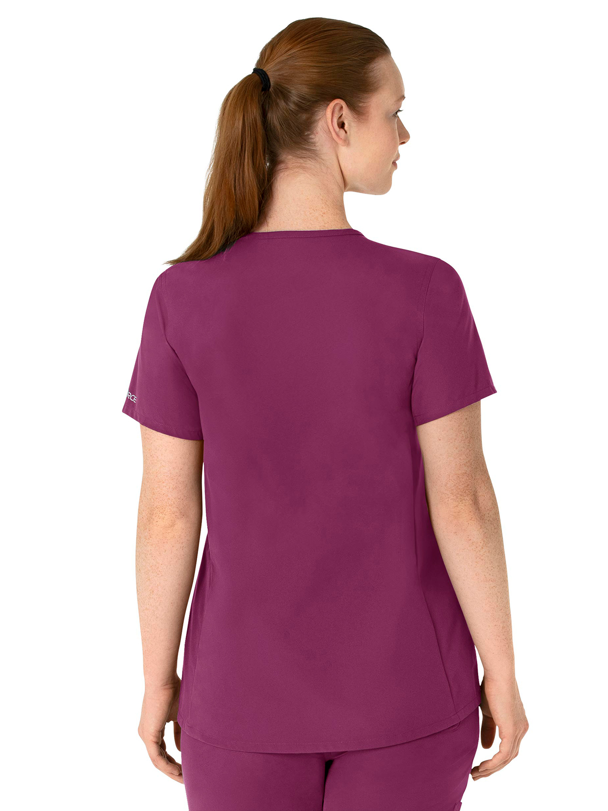Carhartt Scrubs Force Essentials Women's Four-Pocket Henley Maternity Top 4