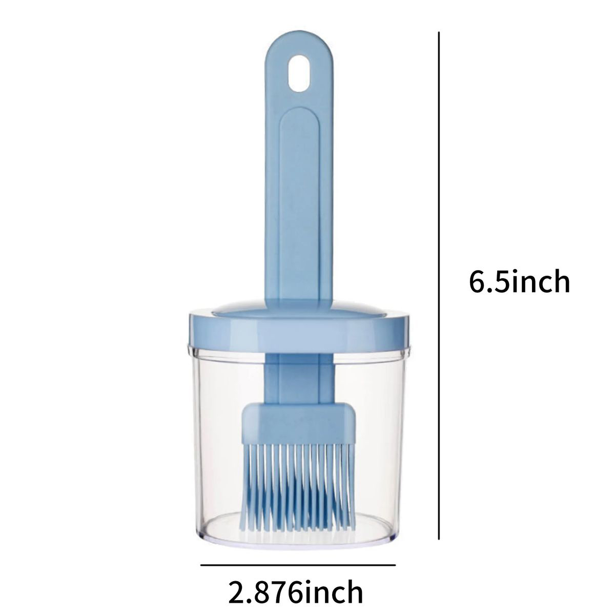 Grill Oil Brush with Integrated Silicone Bottle 3