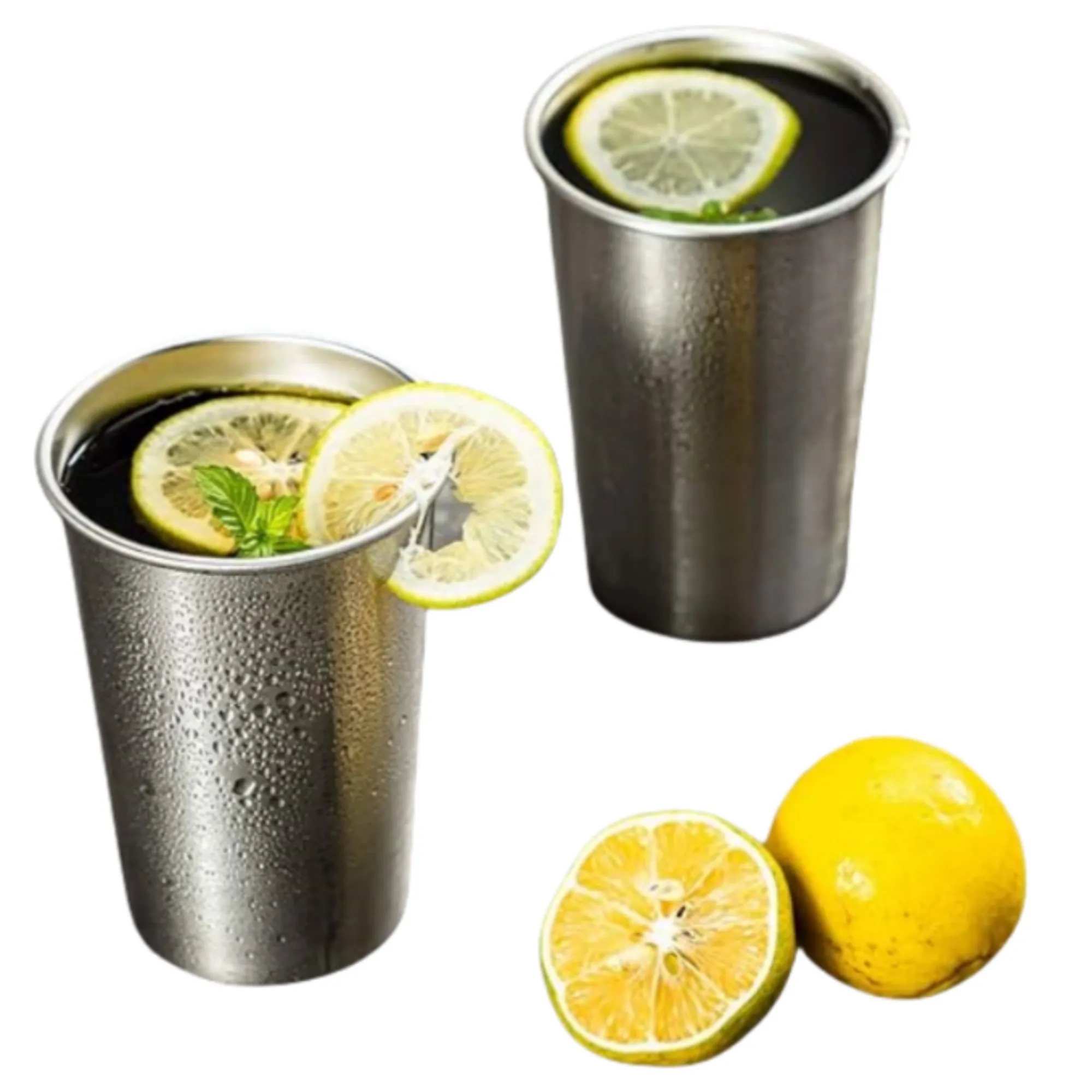 16oz Stainless Steel Pint Cups 2