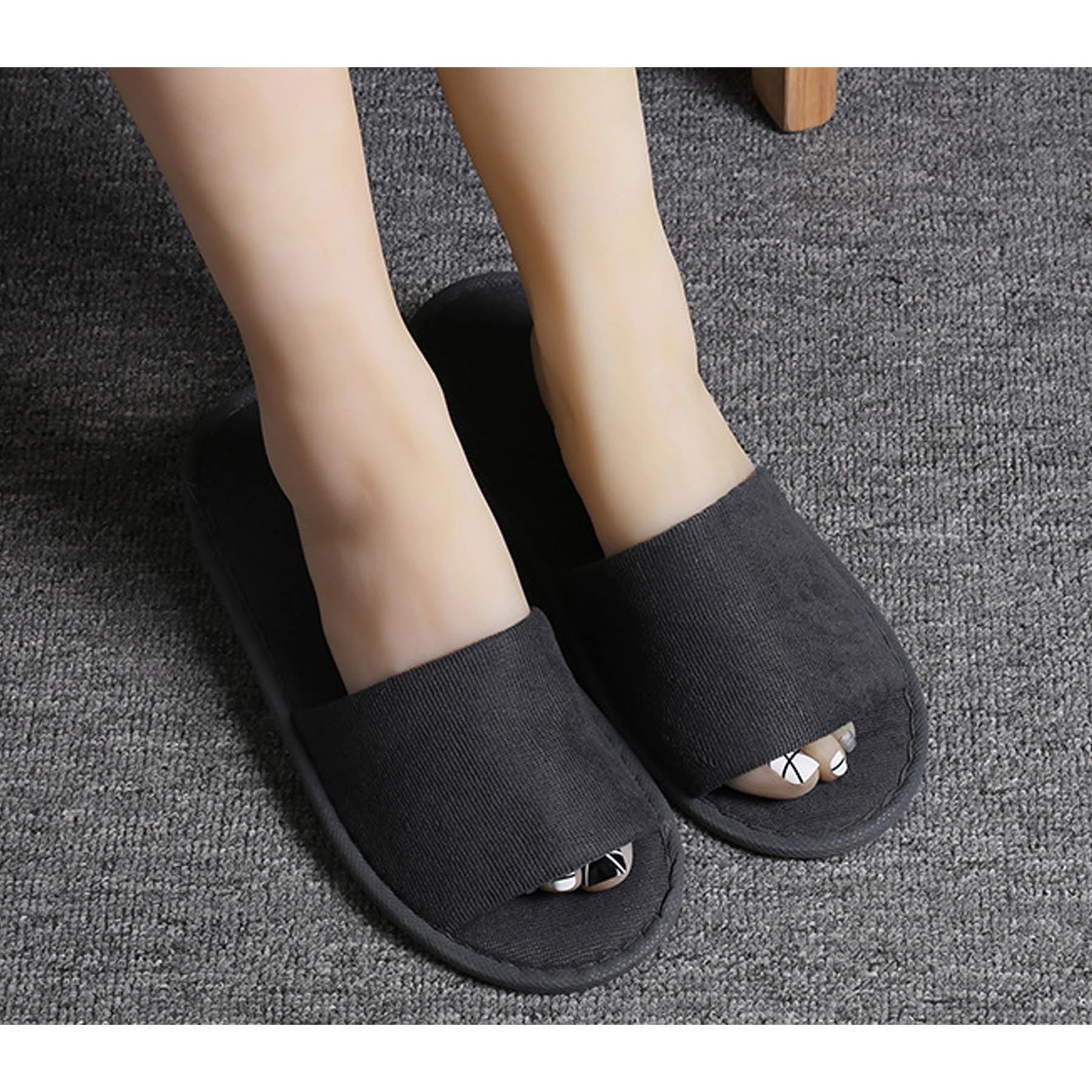 Disposable Spa Slippers Soft And Comfortable 3