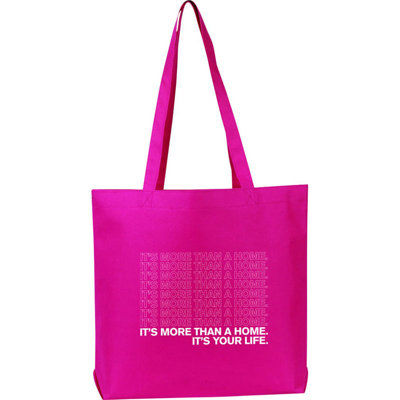 Perfect Poly Tote, custom tote bag with logo imprint 11