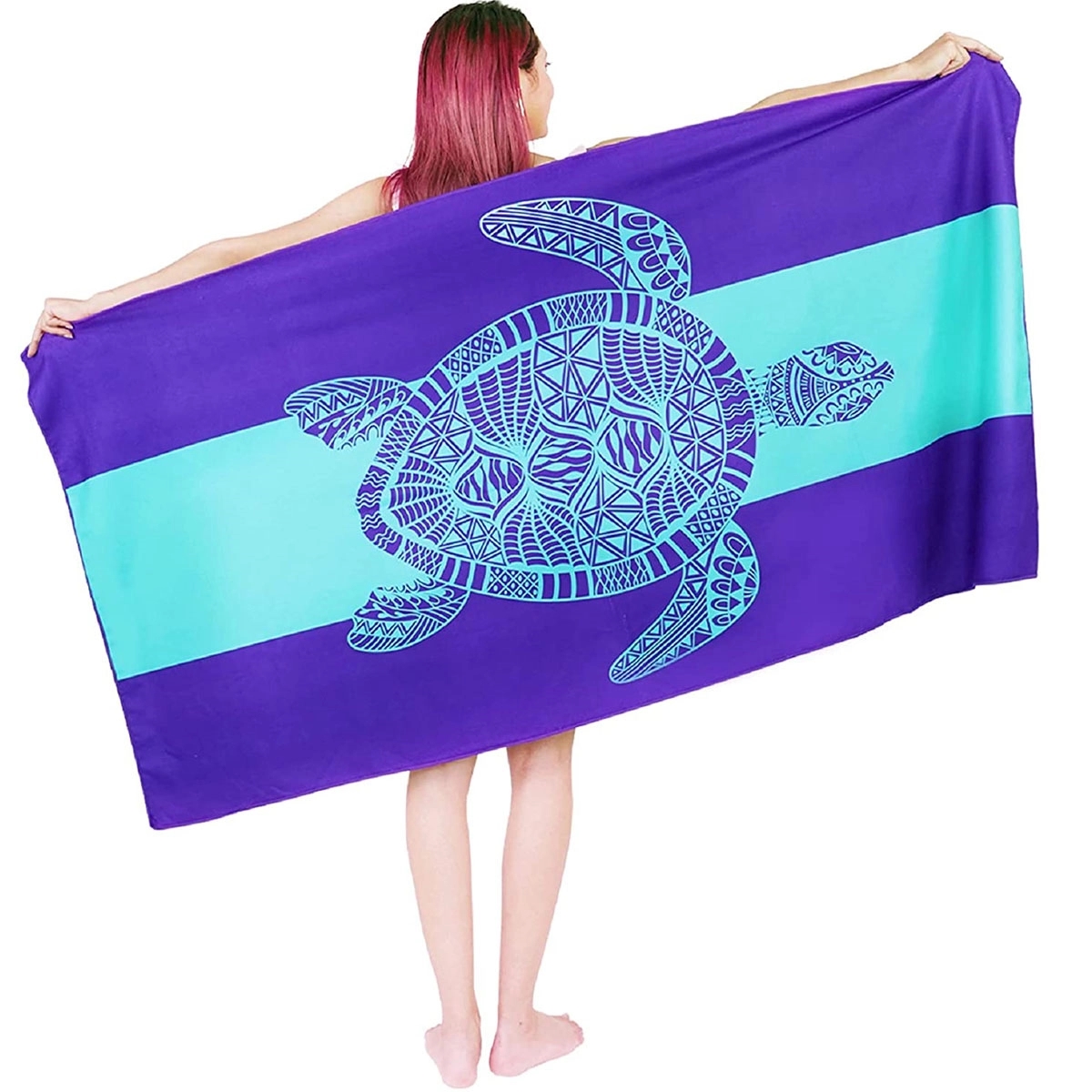 Sublimation Cooling Quick Dry Oversized Beach Towel(L59"XW29 6