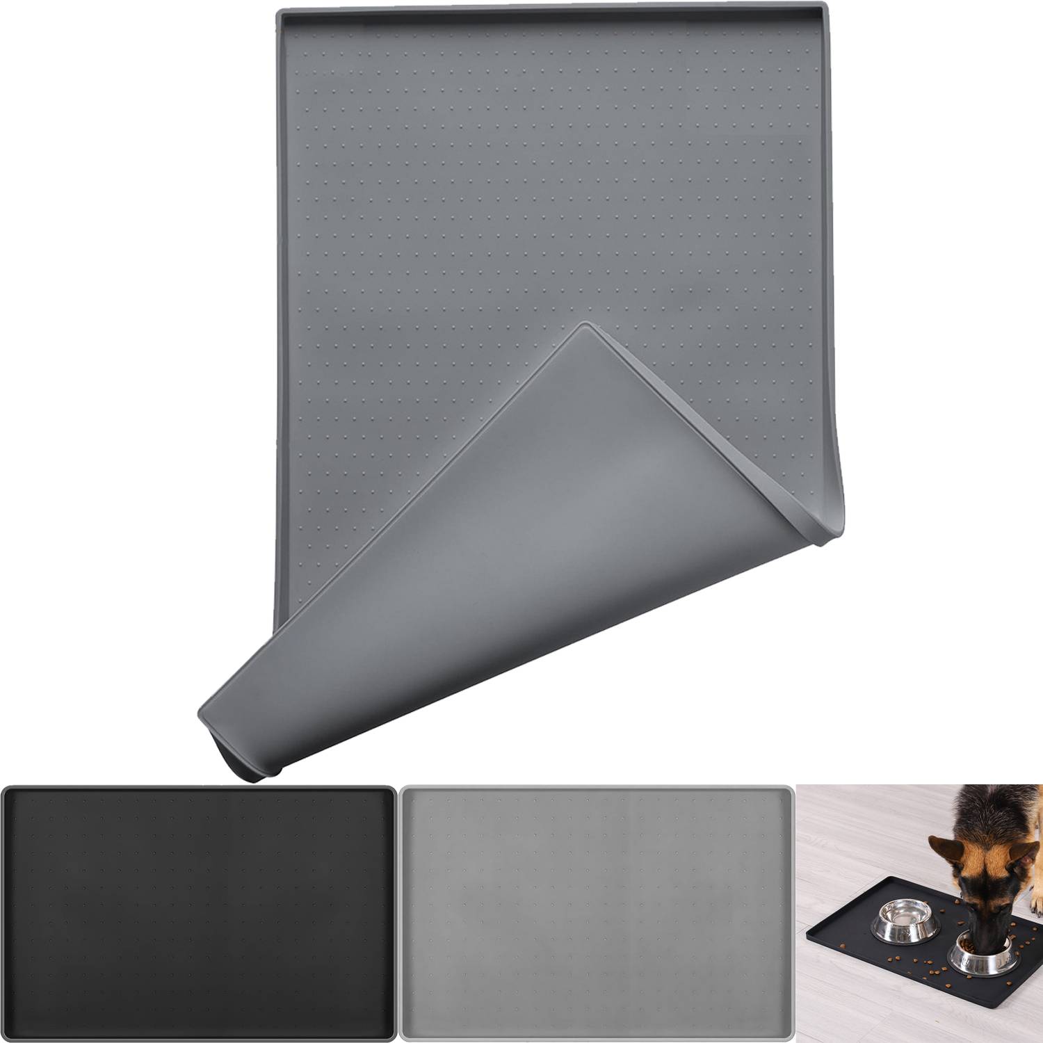 Waterproof Non-Slip Silicone Pet Feeding Mat 7