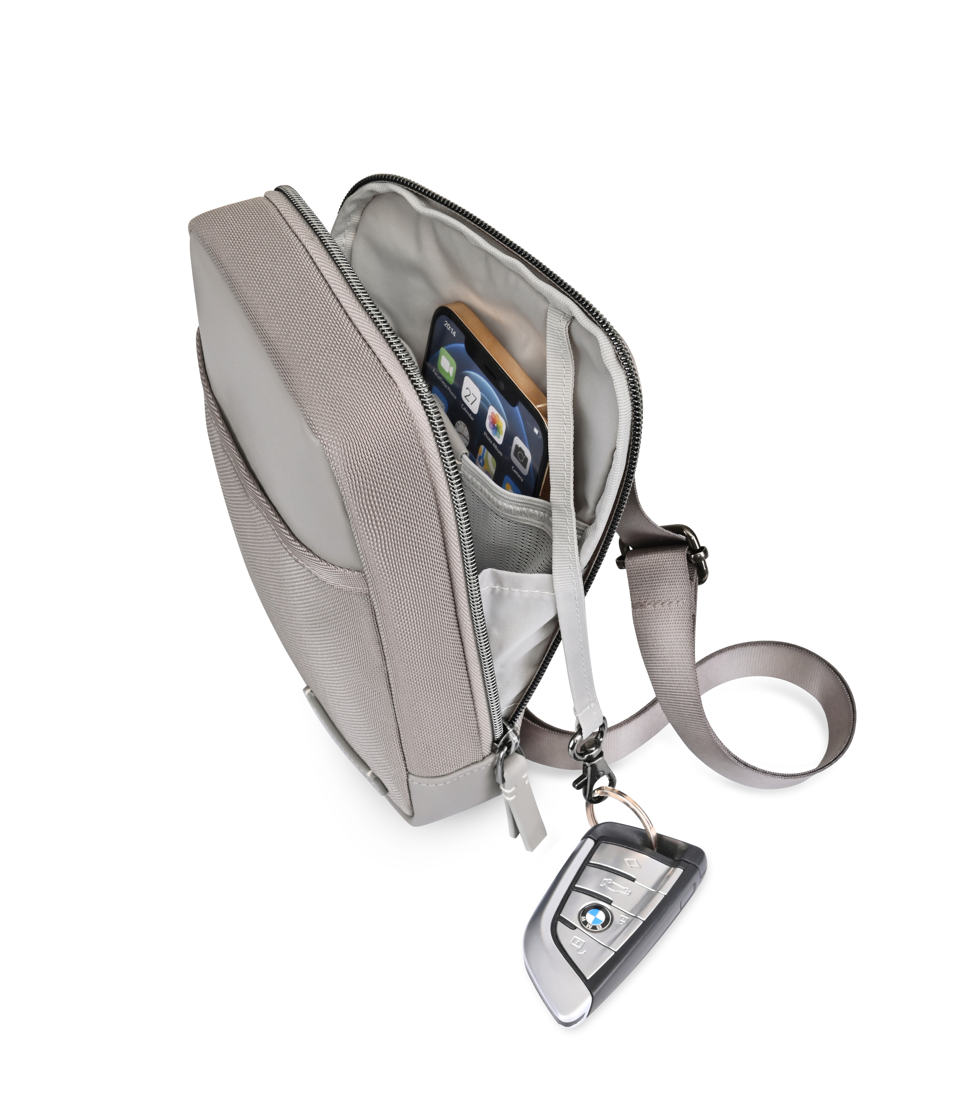 Travis & Wells® Lennox Recycled Nylon Crossbody 10
