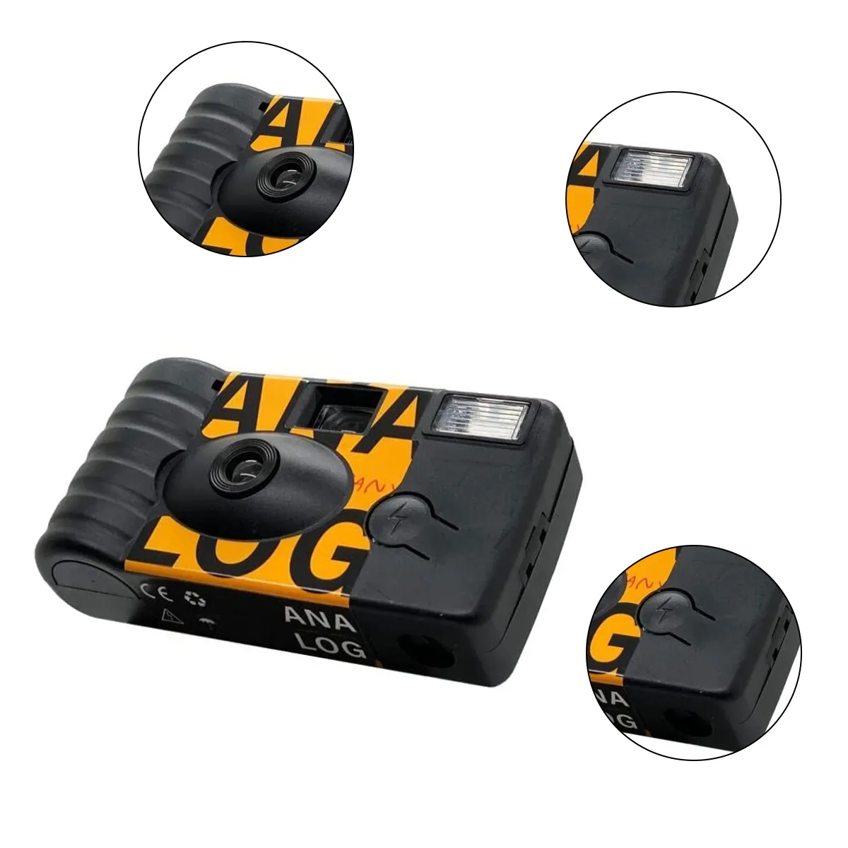 Customizable Single-Use Disposable Cameras with Flash 7