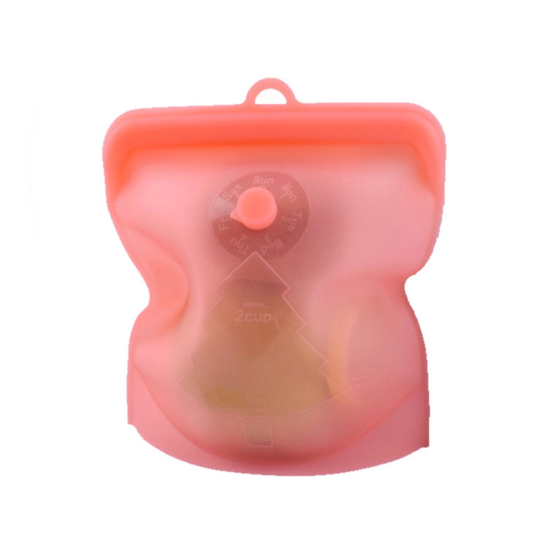 BPA Free Reusable Storage Bags Food Grade Silicone Gallon 4