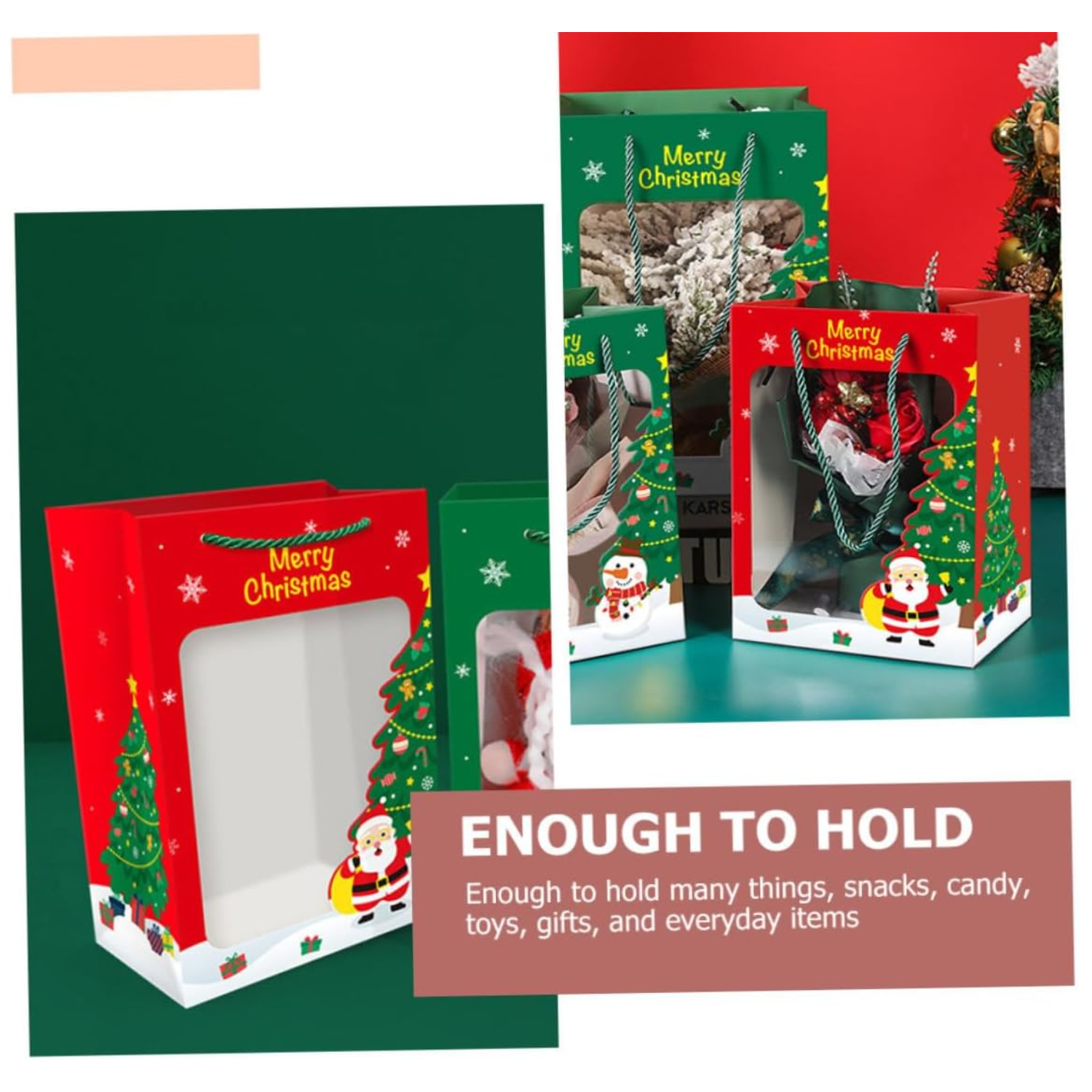 Christmas Window Gift Bag 1