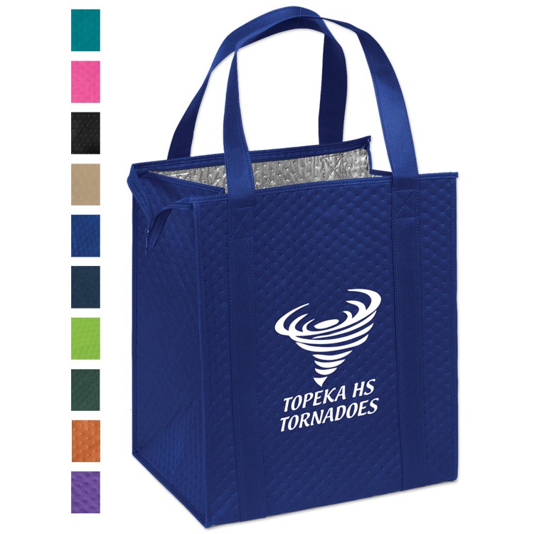 Thermal Grocery Cooler Bag ( 13" X 15" X 10" ) 2