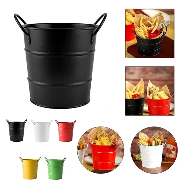 Mini Wine Glass Ice Iron Bucket 2