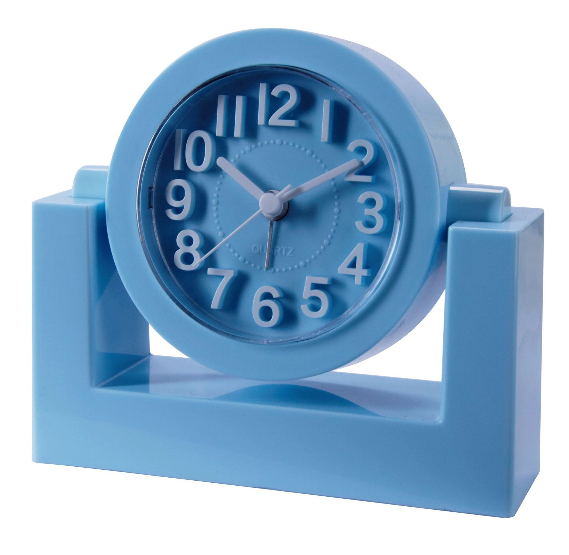 Swivel Desktop Clock with 3D Number 6