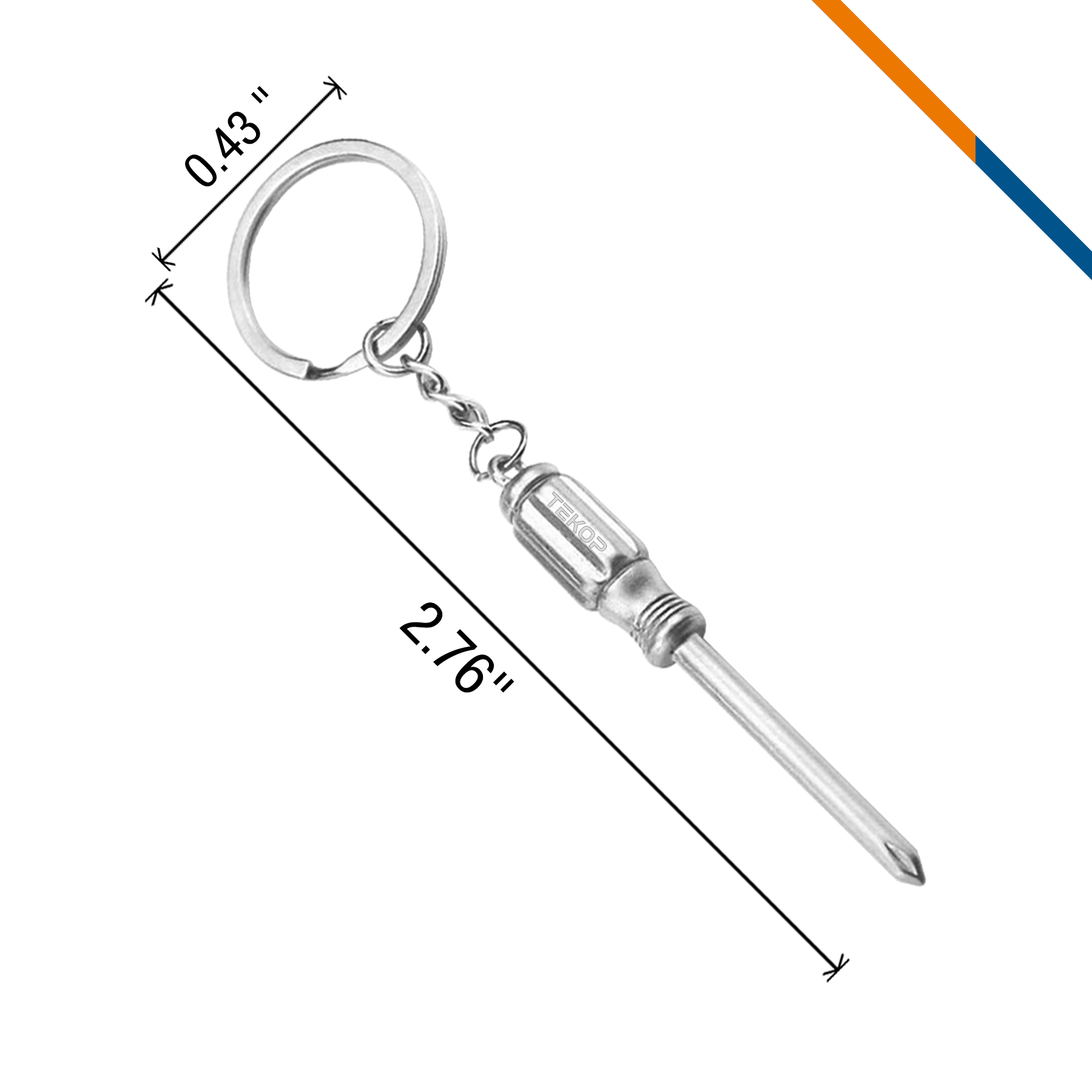 Mini Screwdriver Keychain 4
