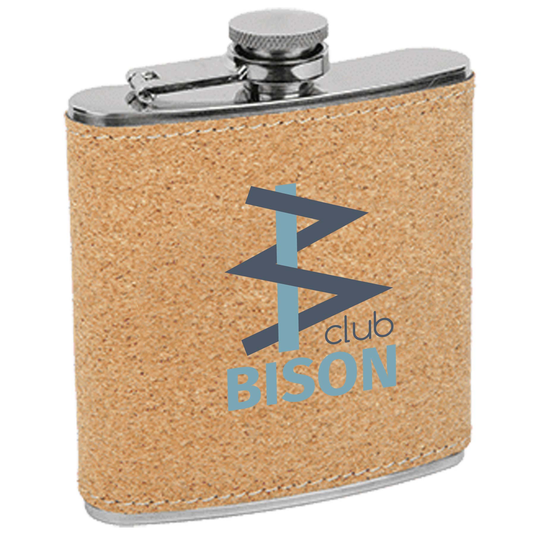 Agglomerated Cork Stainless Steel Flask