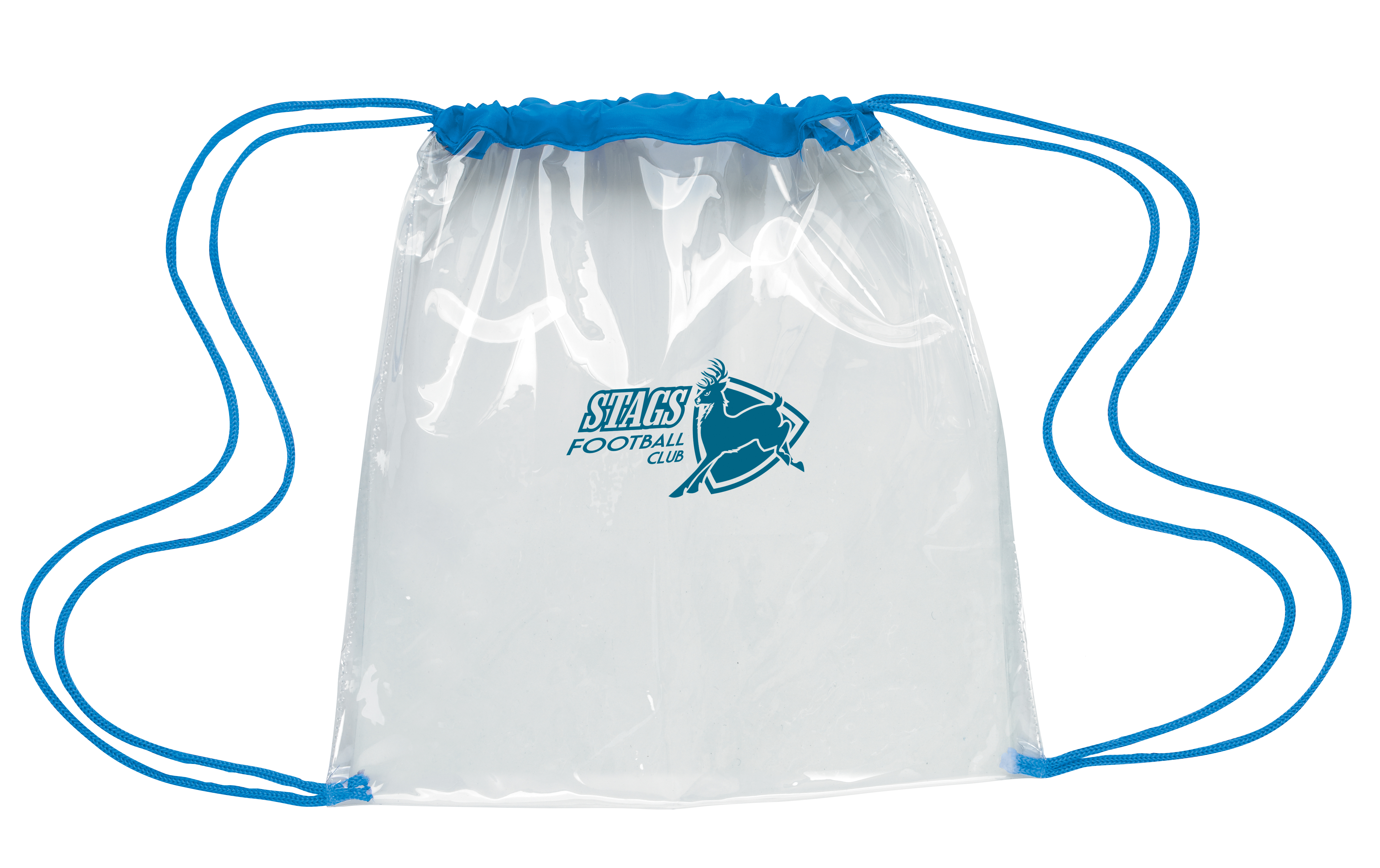 Good Value™ Clear Game Drawstring Backpack 11
