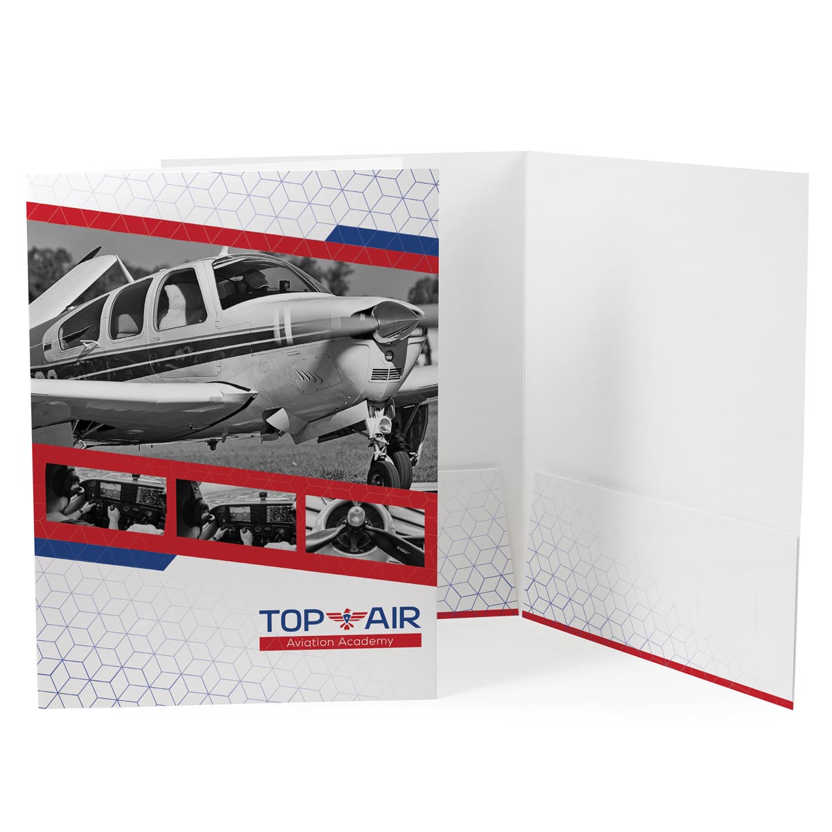 Presentation Folders – Standard White Stock 21
