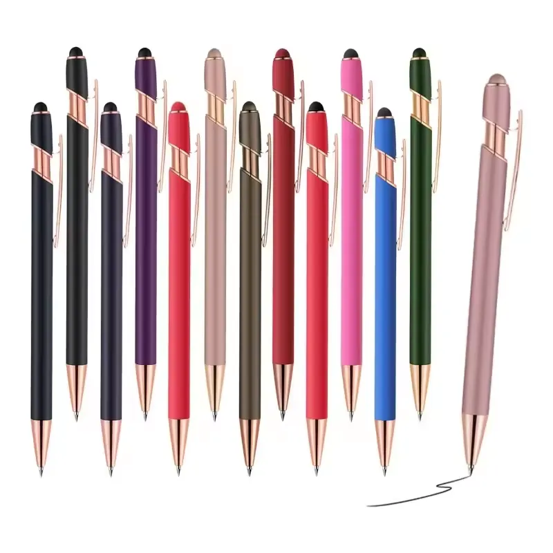 Aluminum Pen w/ Stylus 6