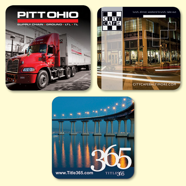 Vynex DuraTec 4"x4"x1/8" Hard Surface Drink Coaster