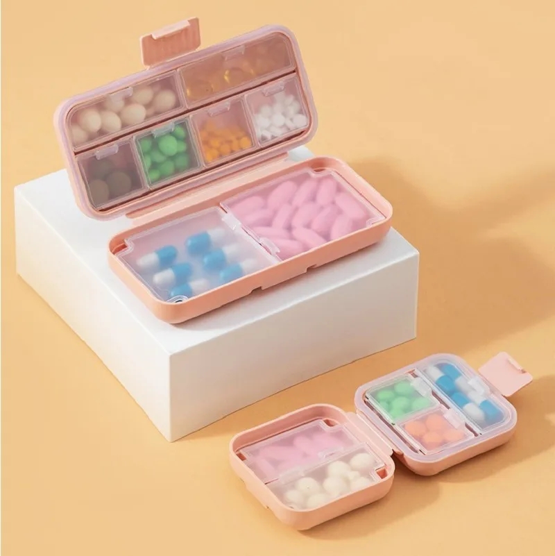Travel Pill Organizer Pocket Purse Medicine Box 1