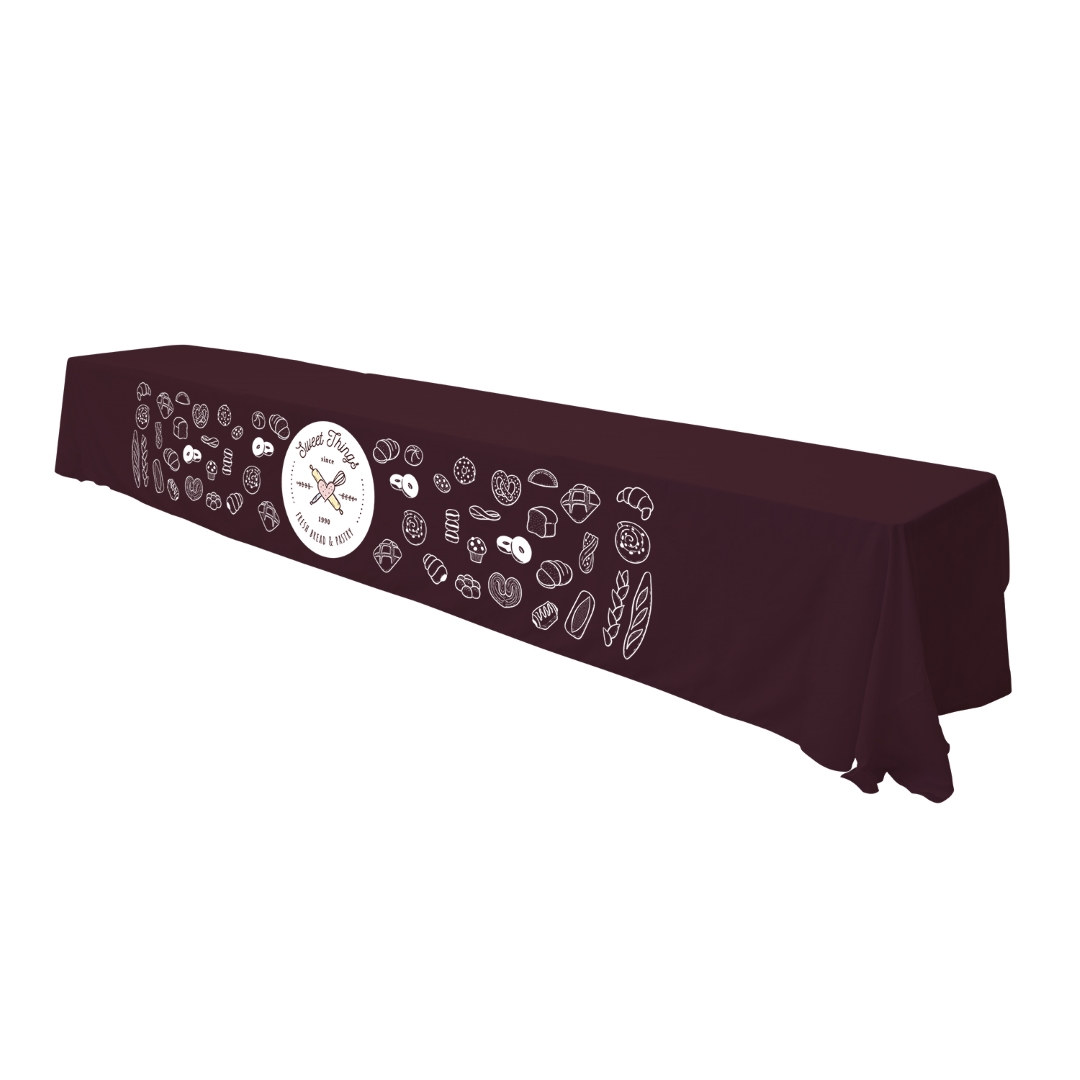 16' Economy Table Throw (Full-Color Front Only) 40