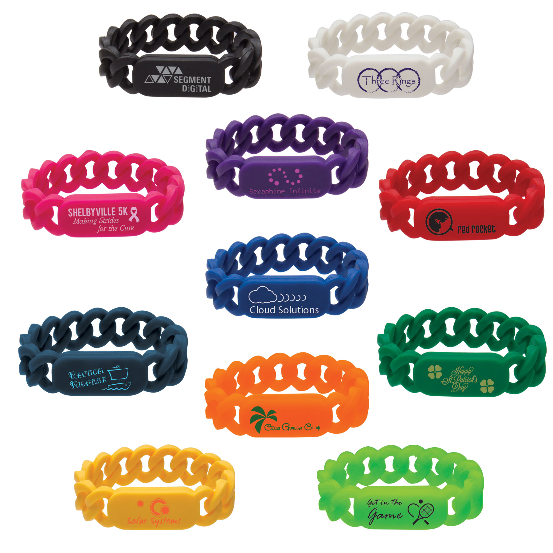 Silicone Link Wristband 4