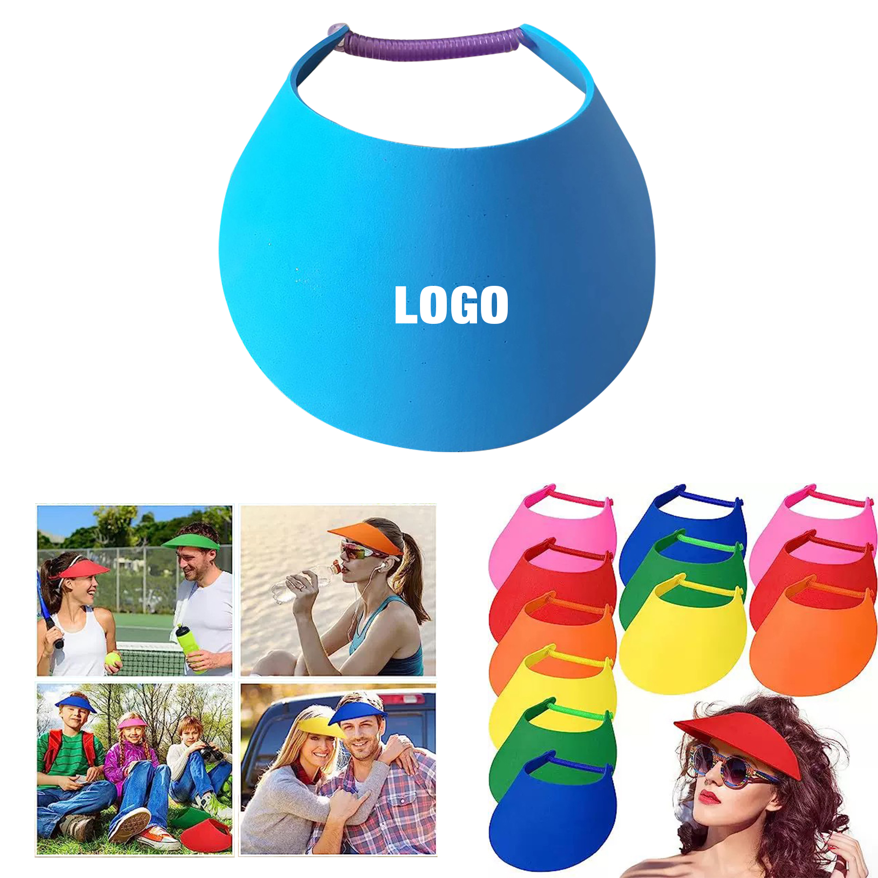 EVA Sun Visor Cap 2