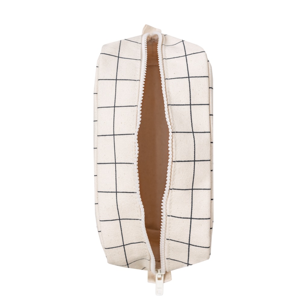 15 Oz. Canvas Travel Kit Windowpane Plaid 4