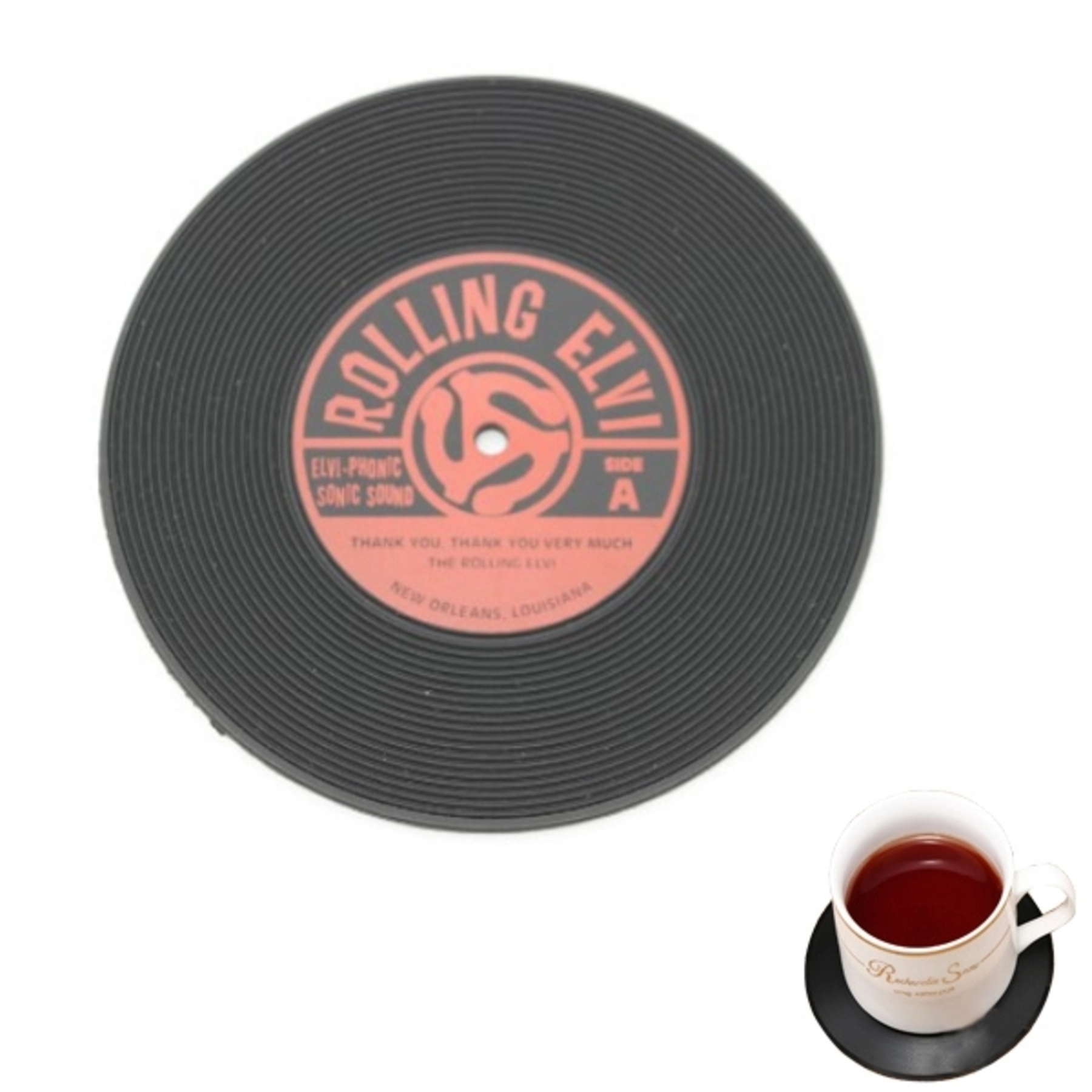 Vinyl Record Drink Coaster 1