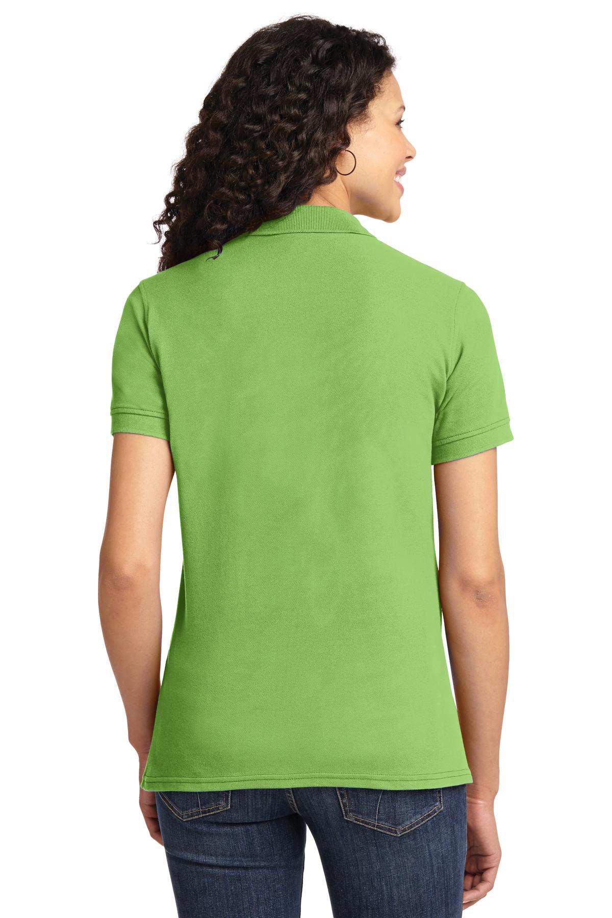 Port & Co Women's Core Blend Pique Polo. LKP155 86