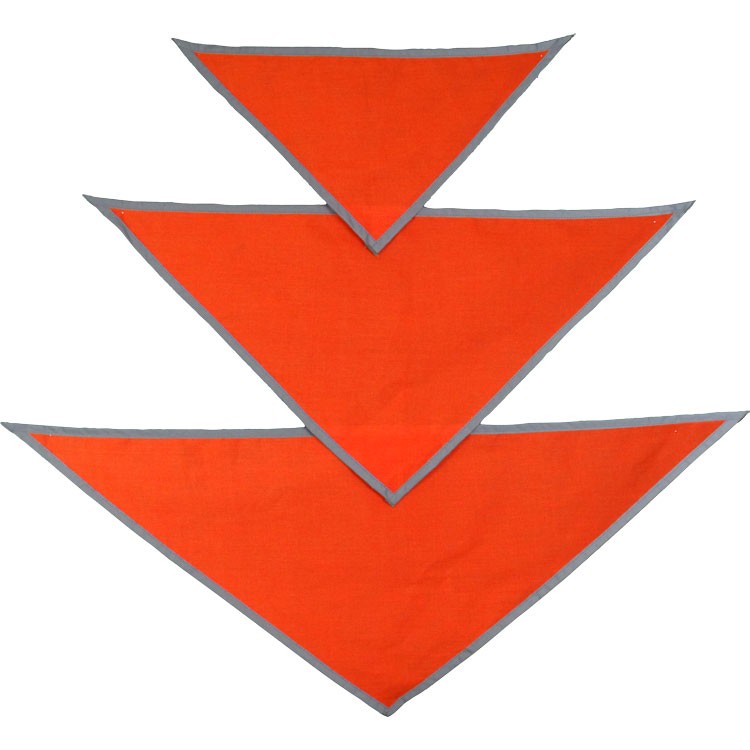 Reflective Triangle Pet Bandanna 5