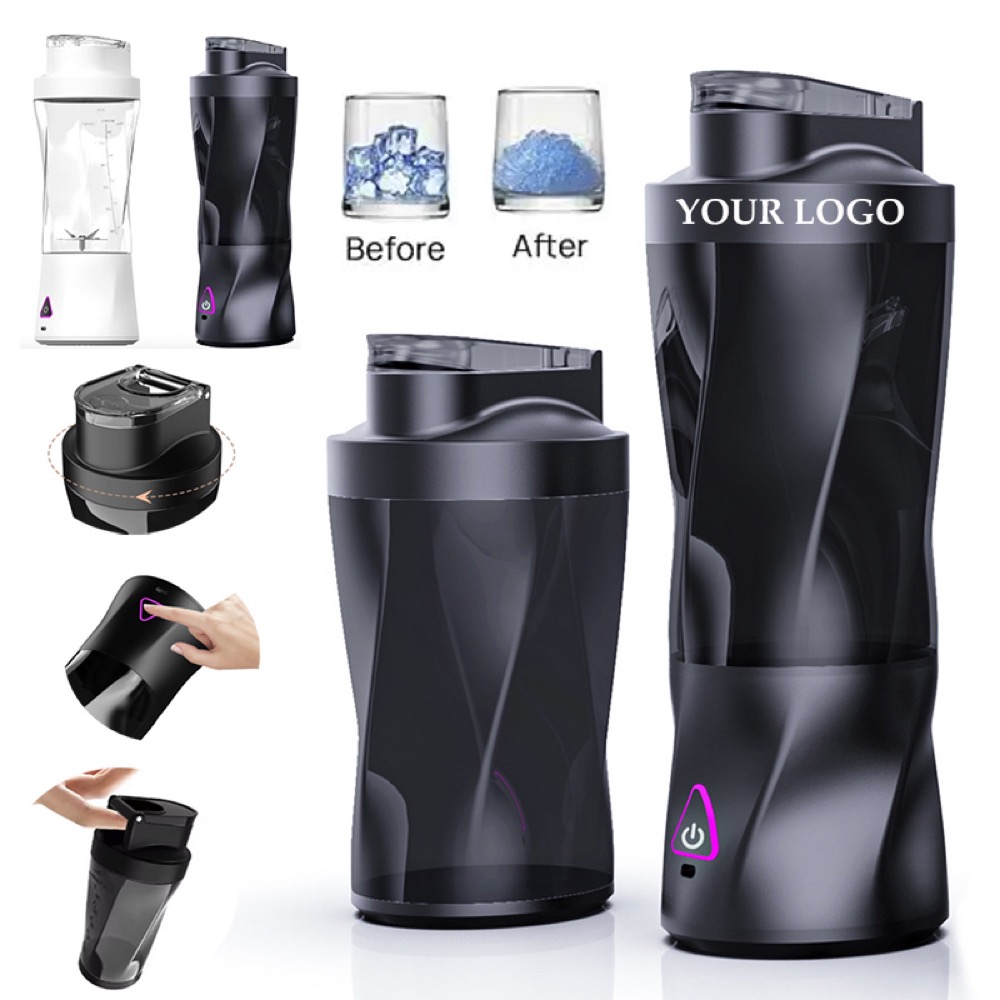 24 Oz Sports Juice Cup Design Hidden Handle Mouth Design Rechargeable Portable Blender 3