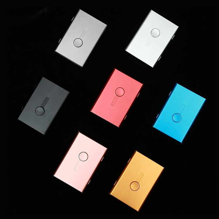 Metal Business Card Holder Case 2