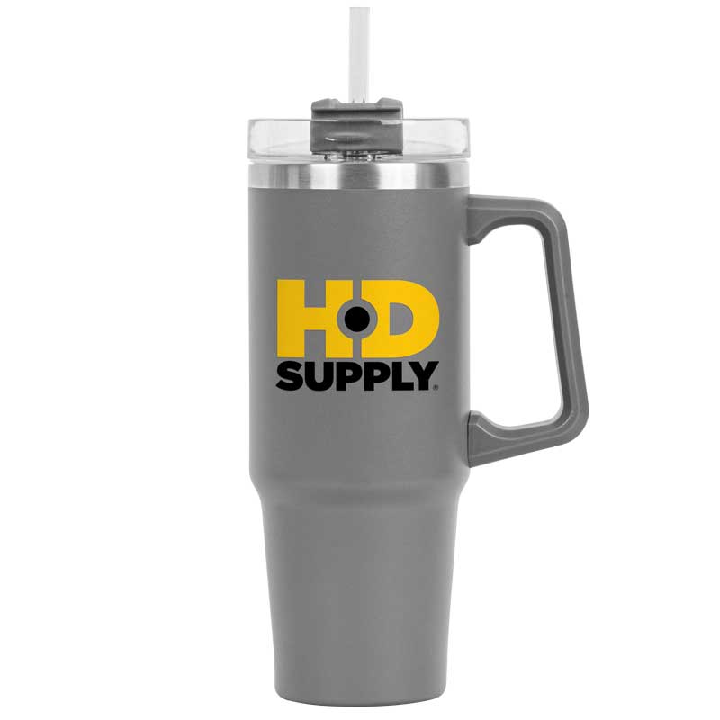 Little Hippo Mug & Straw Lid 30 oz. 2