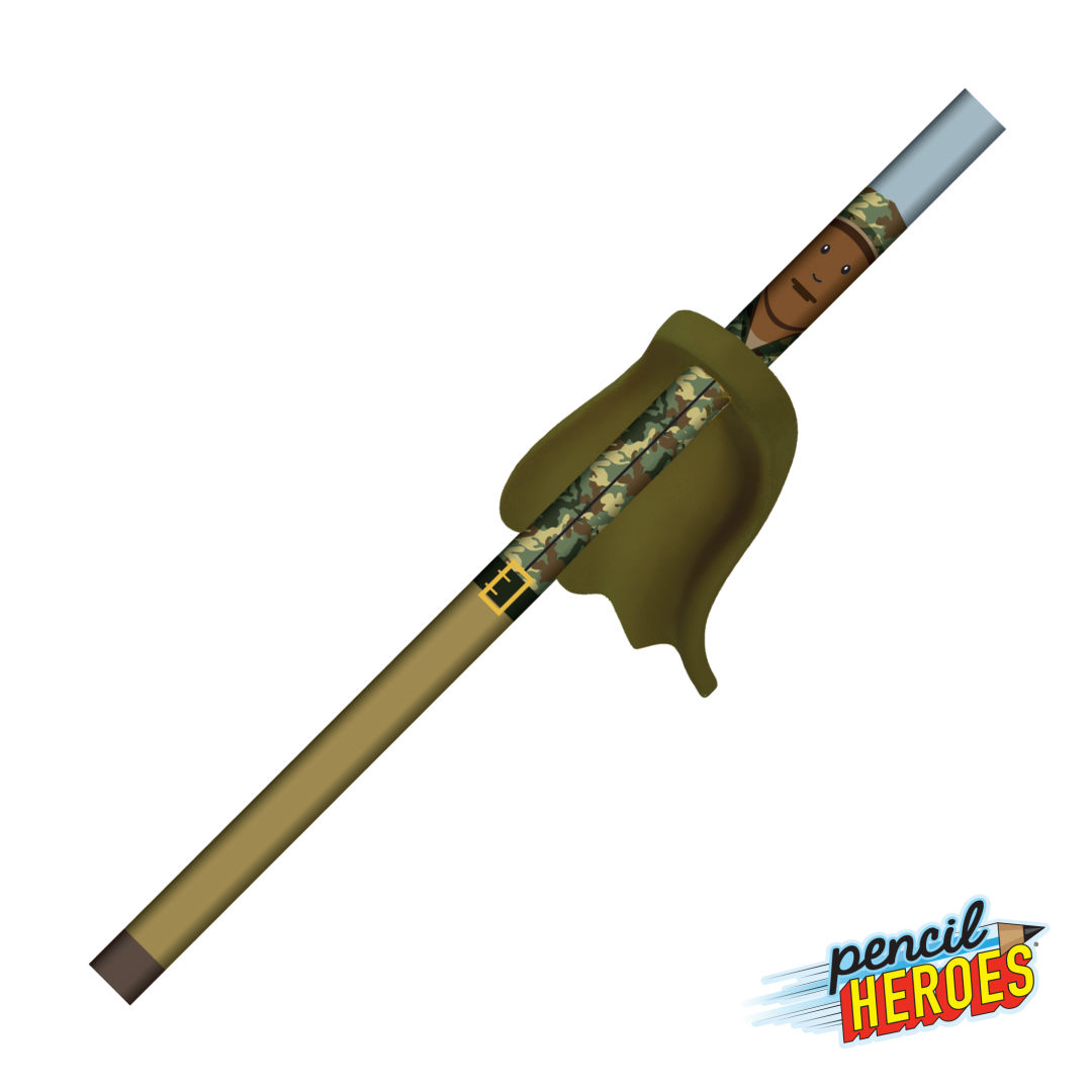 Pencil Heroes® Hometown Series Male w/Cape 3
