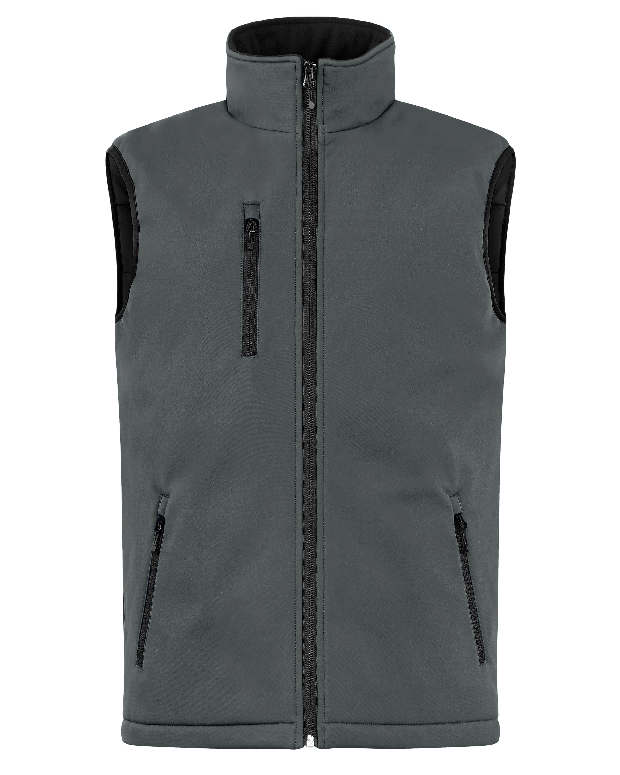 Clique Equinox Insulated Softshell Mens Full Zip Vest 15