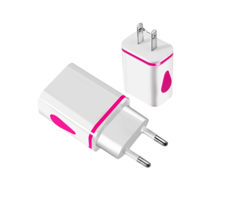 Colorful Dual Port USB Wall Plug Charger 11