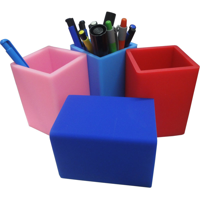 Silicone Pen Holder, promotional clip with logo imprint 3