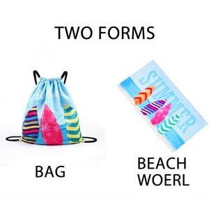 Beach Towel Bag Shapef 2