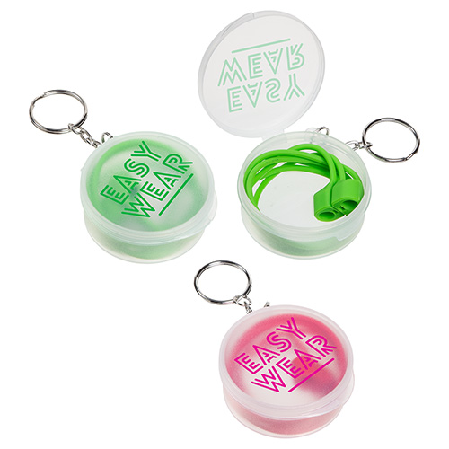 Easy-Wear Earbud/Glasses Holder 9