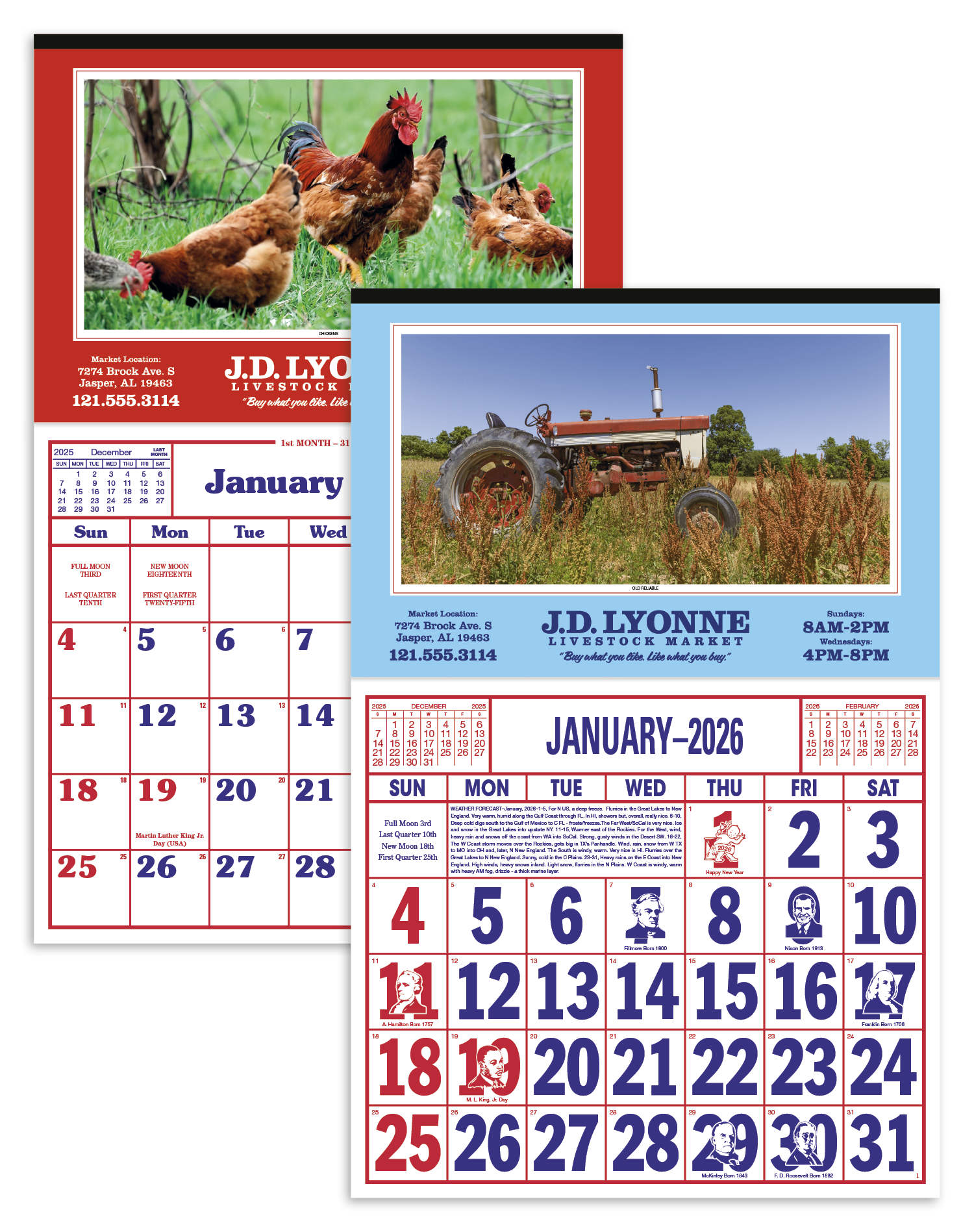 Skinner & Kennedy® Large Everyday Farm Memo 137