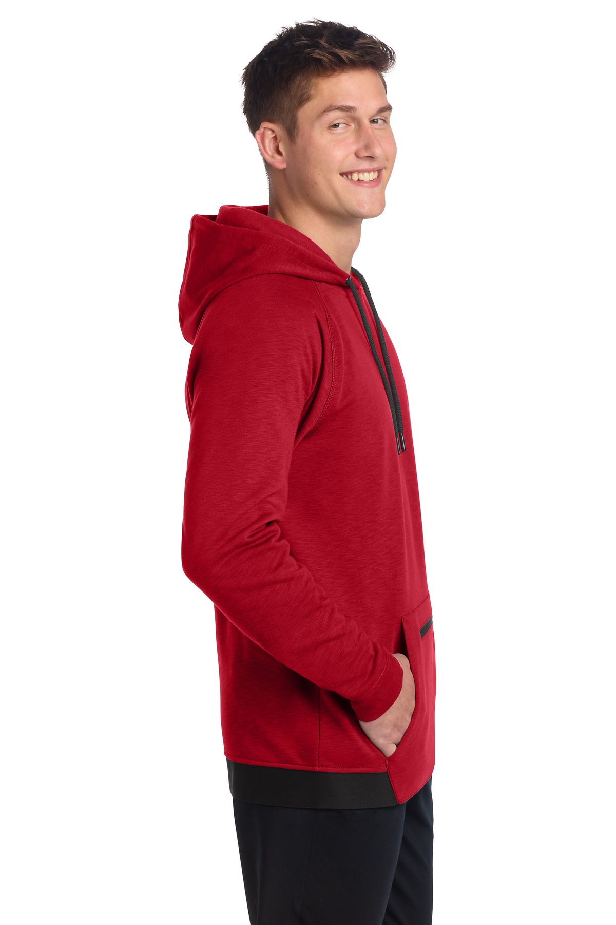 Sport-Tek PosiCharge Strive Hooded Pullover ST571, custom hoodie or sweatshirt with logo imprint 11