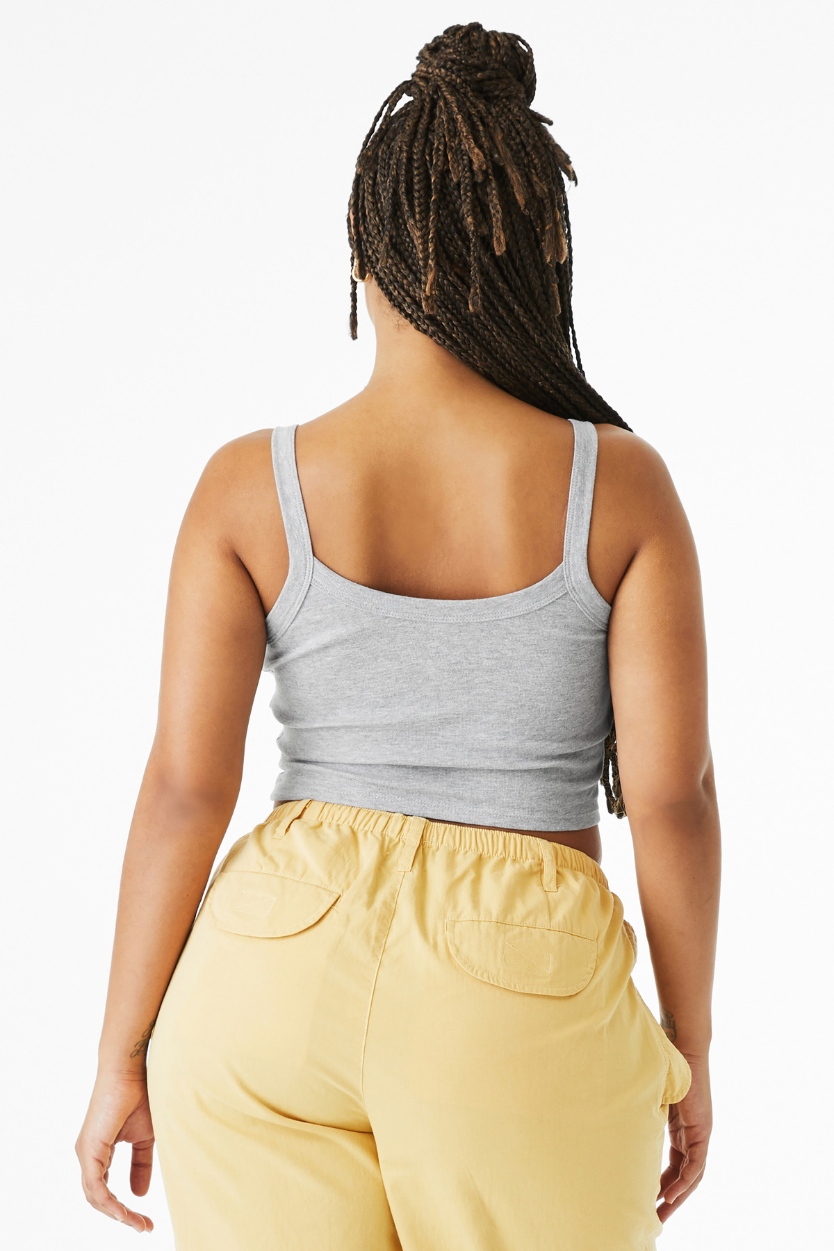 BELLA+CANVAS Women's Micro Rib Spaghetti Strap Tank BC1012 59