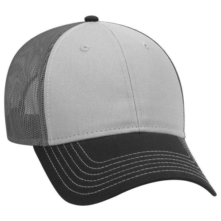 OTTO CAP® 6 Panel Low Profile Mesh Back Trucker Hat 95