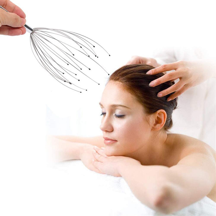 20 Fingers Head Scratcher for Scalp Body Relaxing 7