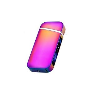 Round Angle Dual Electric Arc Lighter 7