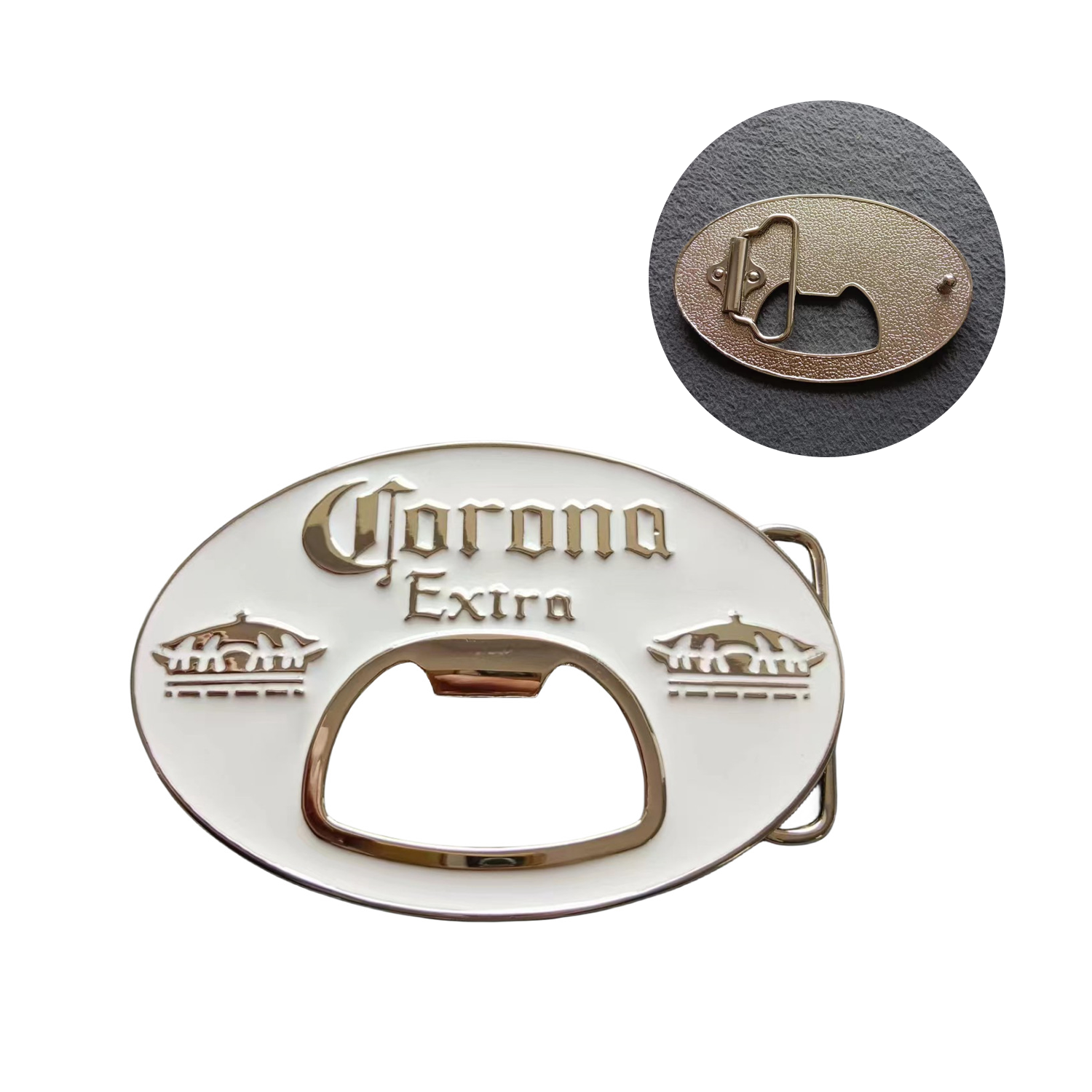 Open-Bottle Belt Buckle 2