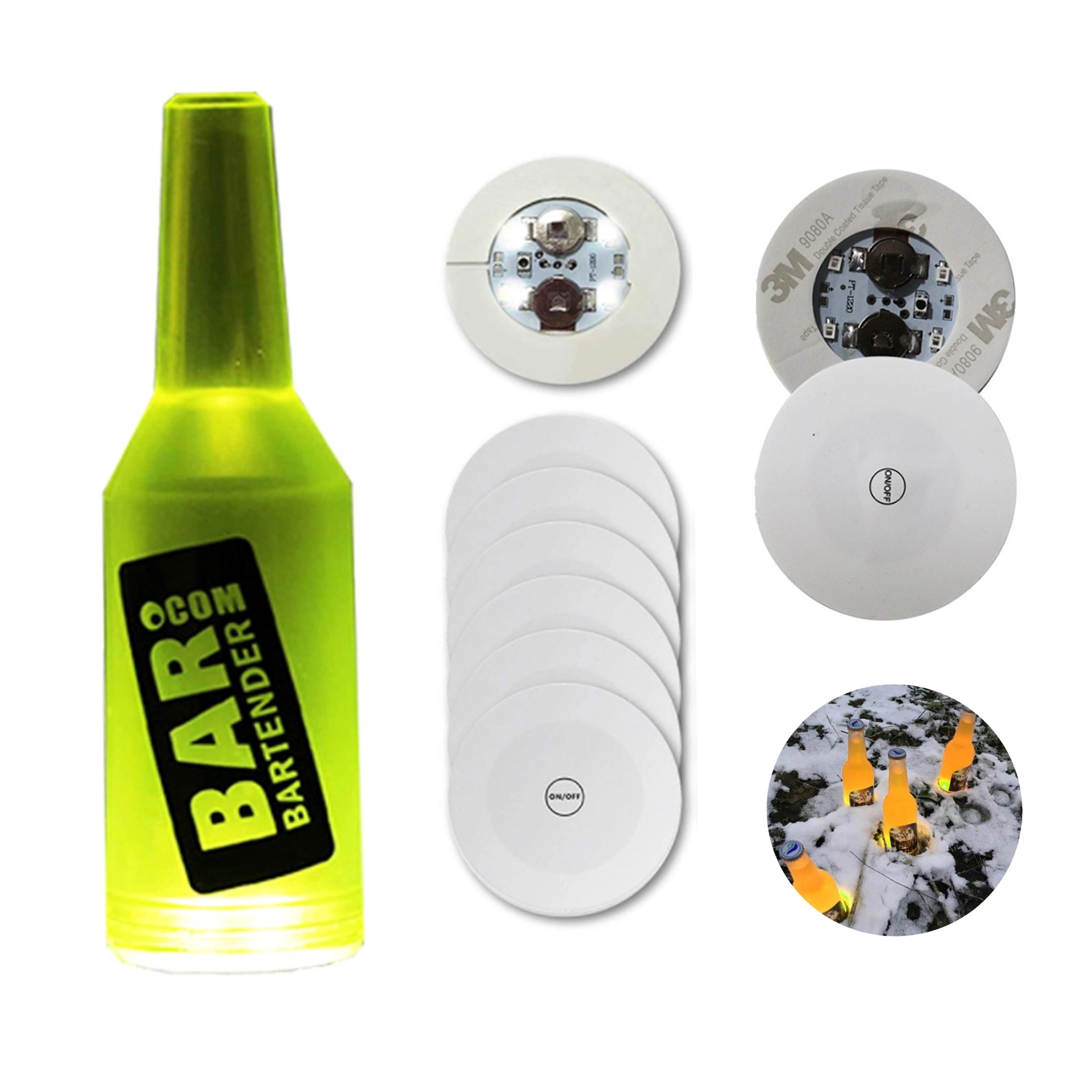 Light Up Bottle/Cup Stickers 2