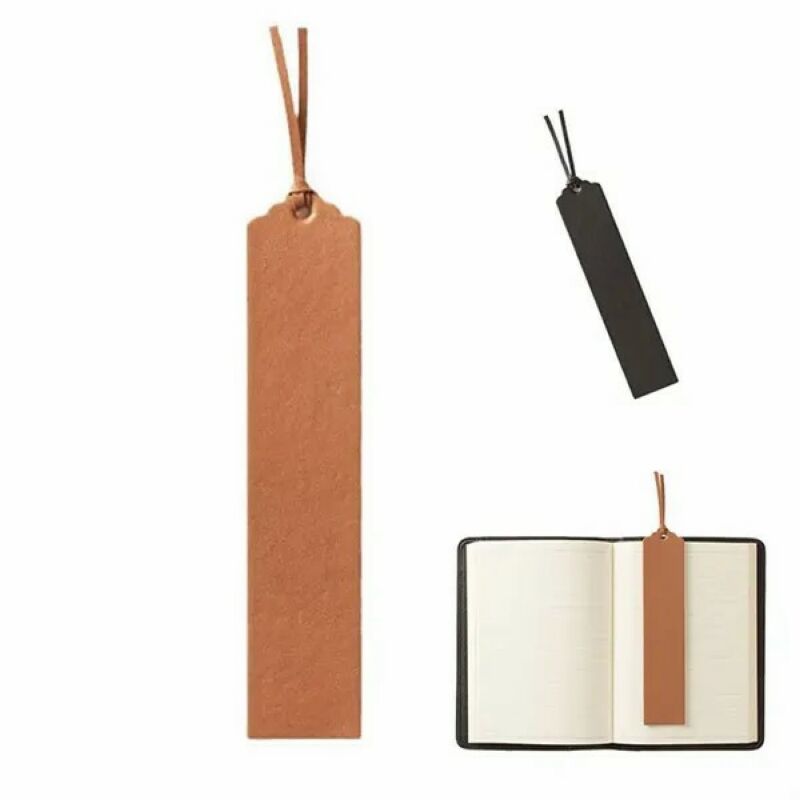 Custom PU Leather Bookmark