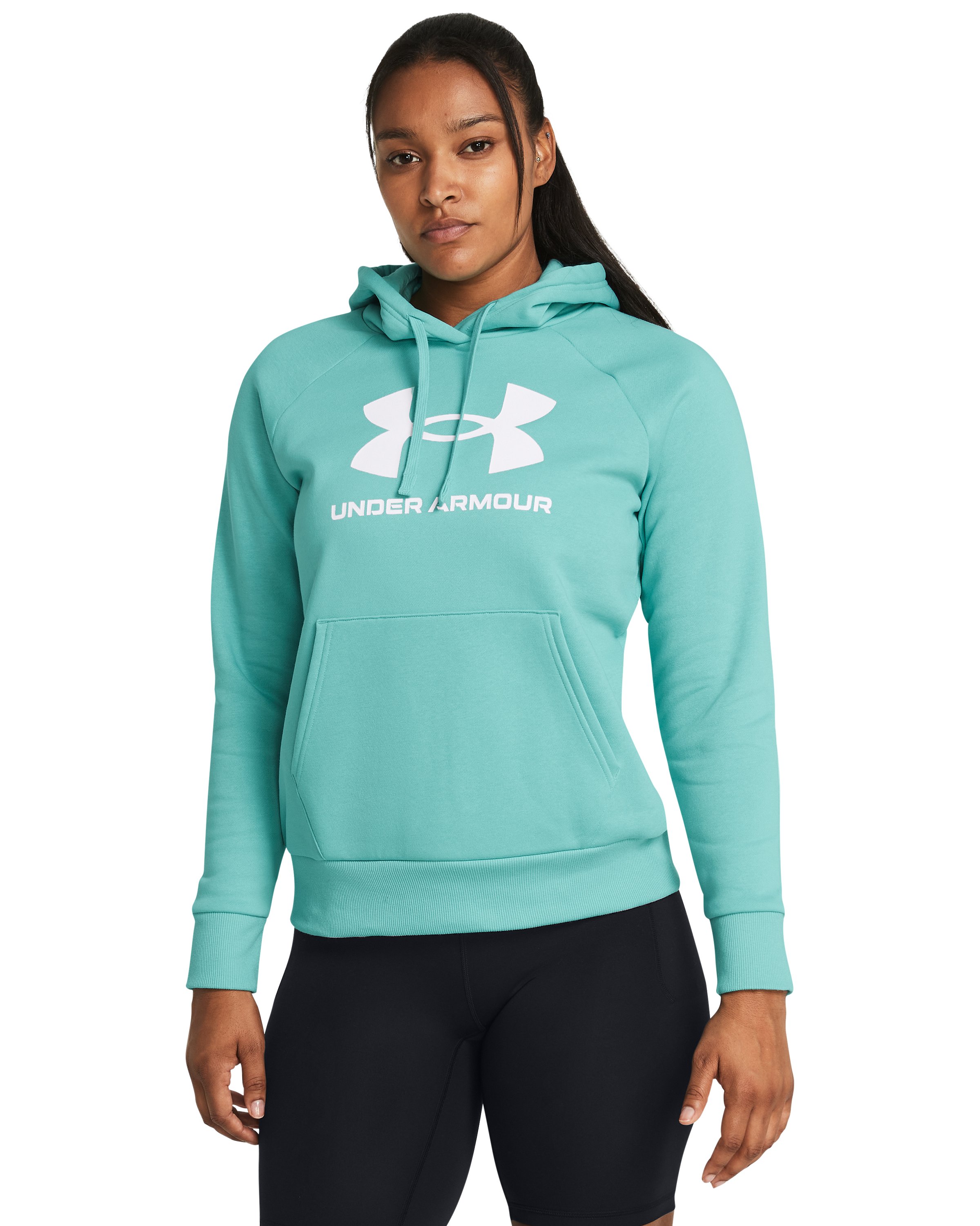 UA Rival Fleece Big Logo Women's Hoodie 19