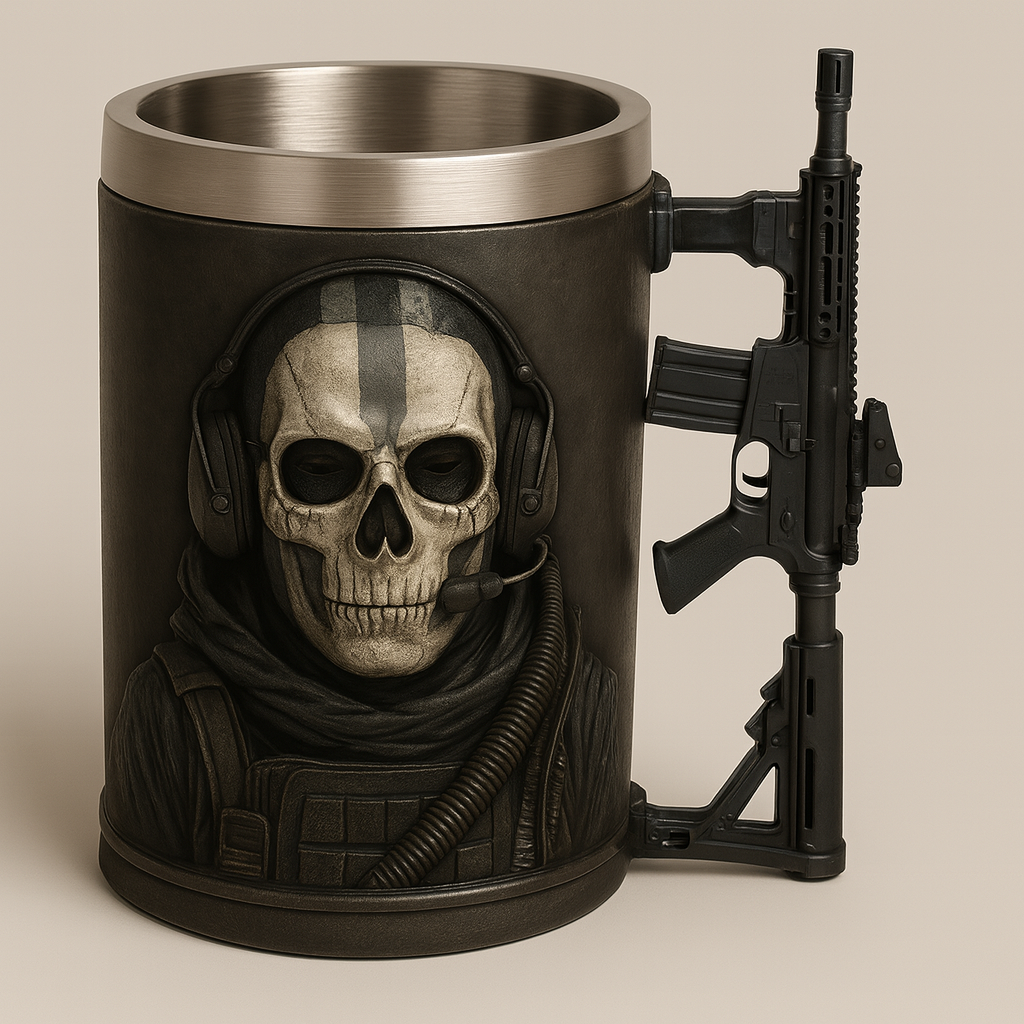 EpicMug Customizable Resin Molded Exterior Mug - Stainless Steel 550ML 1